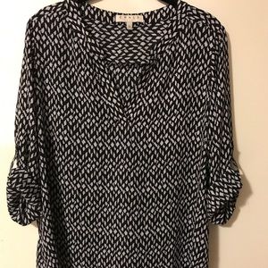 CHAUS Pattern 3/4 Top