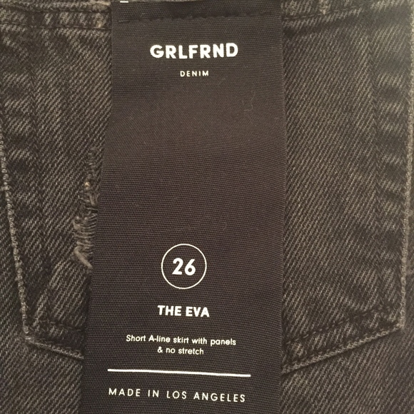 GRLFRND Skirts - EVA DENIM SKIRT GRLFRND GRLFRND Skirts - EVA DENIM SKIRT GRLFRND