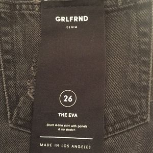 GRLFRND Skirts - EVA DENIM SKIRT GRLFRND GRLFRND Skirts - EVA DENIM SKIRT GRLFRND