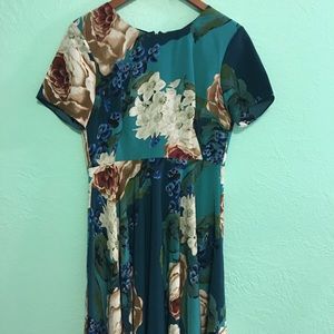 Knee length anthropologie dress