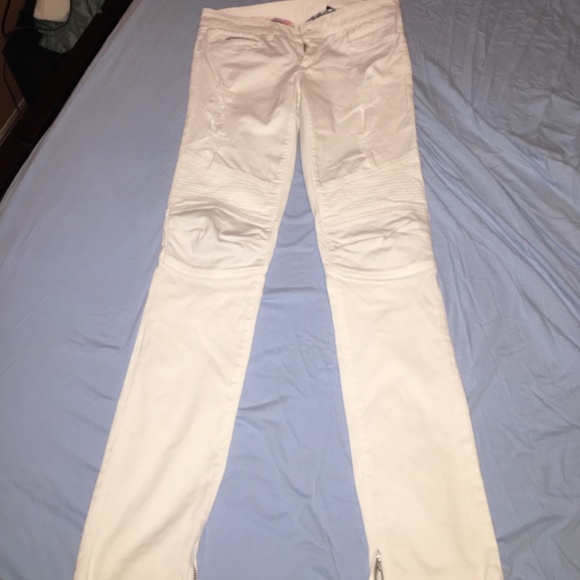 Balmain Other - Rockstars Sz 28 All White Balmains
