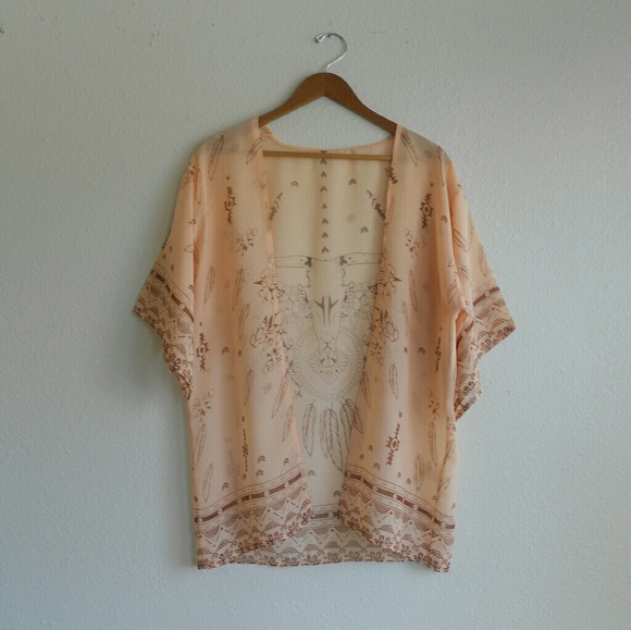 🎉HP🎉 Beautiful Boho Beach Coverup - Picture 4 of 5