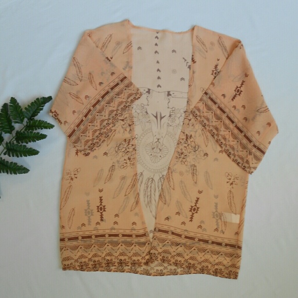 🎉HP🎉 Beautiful Boho Beach Coverup - Picture 5 of 5