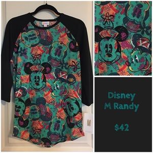 BNWT!! LuLaRoe Disney Randy! Bright colors!