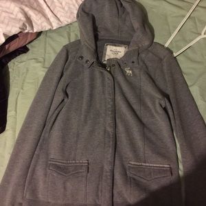 Gray Abercrombie Jacket
