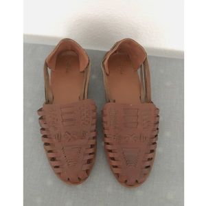 UO Brown Slipper Flats