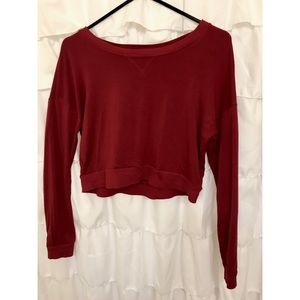 (SOLD ON MERC) Forever 21 Maroon Sweater