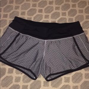 Authentic chevron lulu lemon shorts