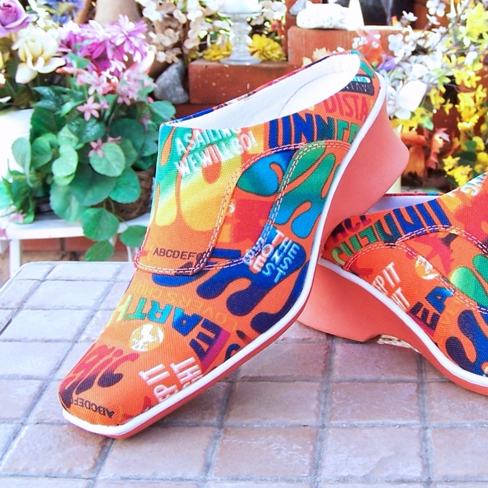 CARRINI CA COLLECTION MULTI-COLORED SHOES