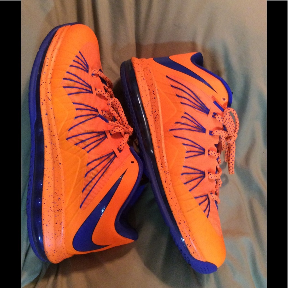 Nike Air Max LeBron Low Bright Citrus/Hyper-Blue