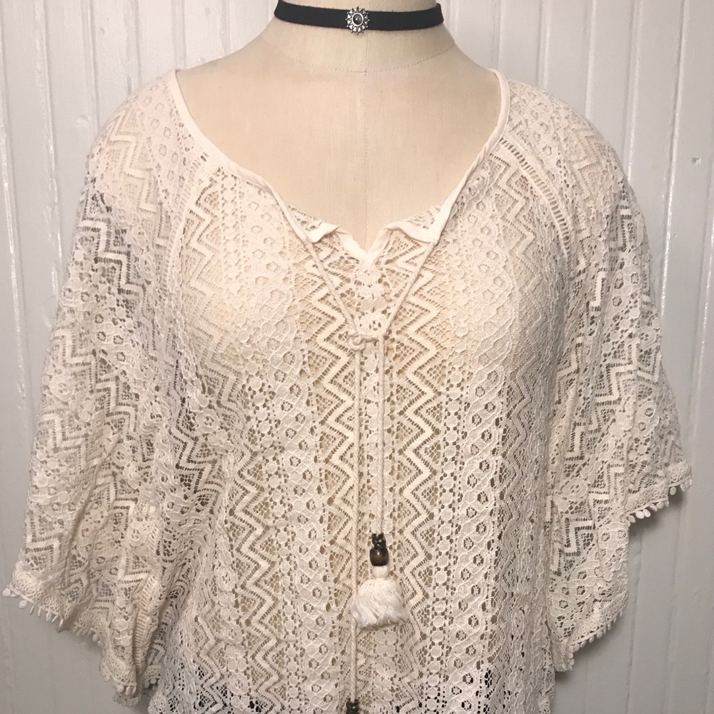 White Lace Top