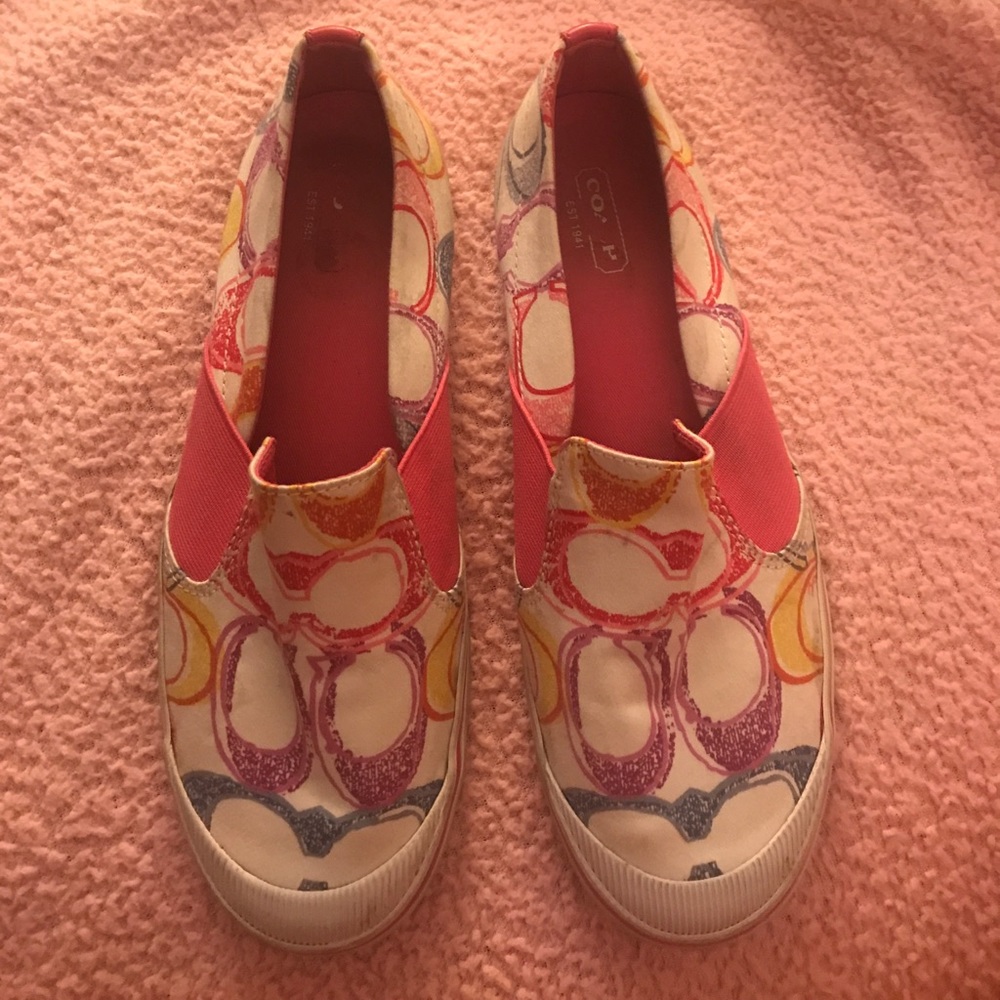 Authentic Coach Slip-On Sneaker