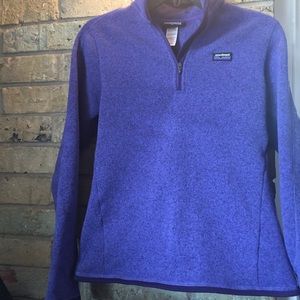NWOT Patagonia Better Sweater 1/4 Zip Violetti
