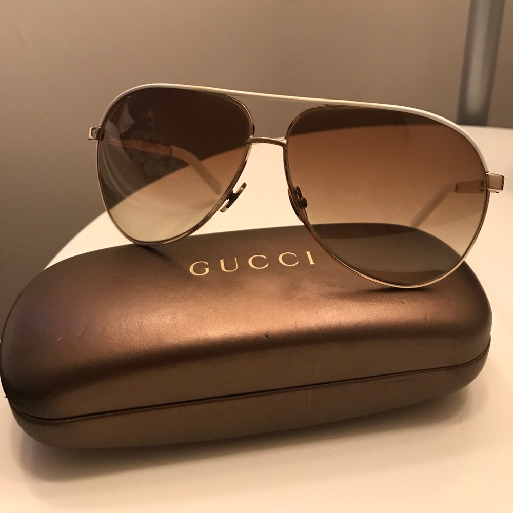Gucci aviator sunglasses