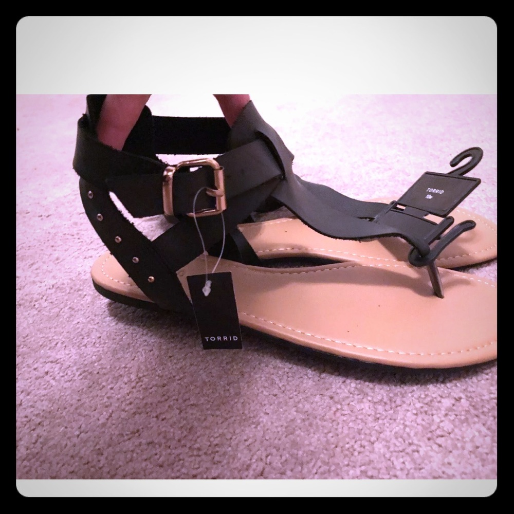 Torrid strapped sandals