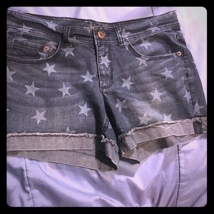 Faded Glory Star Shorts