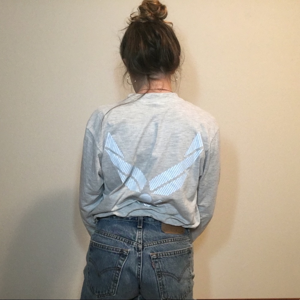 reflective Air Force tee🍒