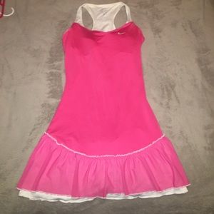 Pink Nike tennis dress