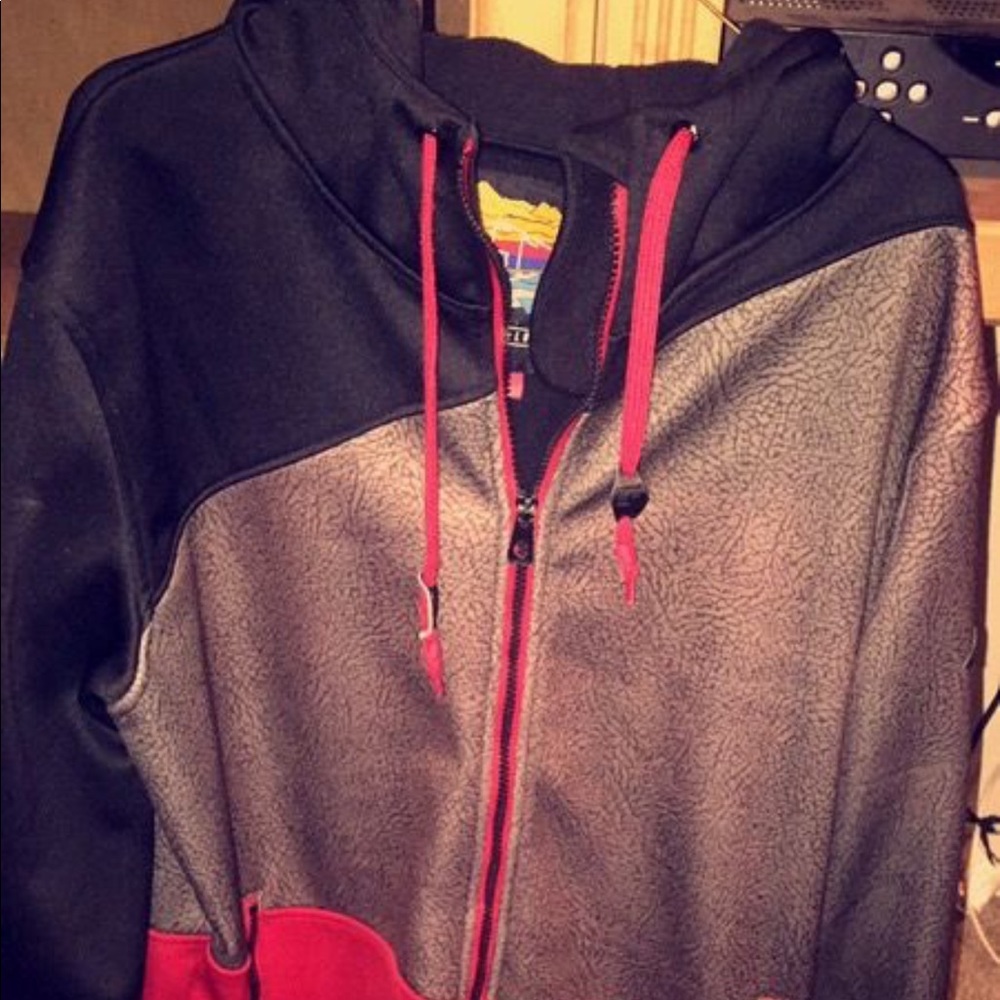 Zip up hoodie jacket