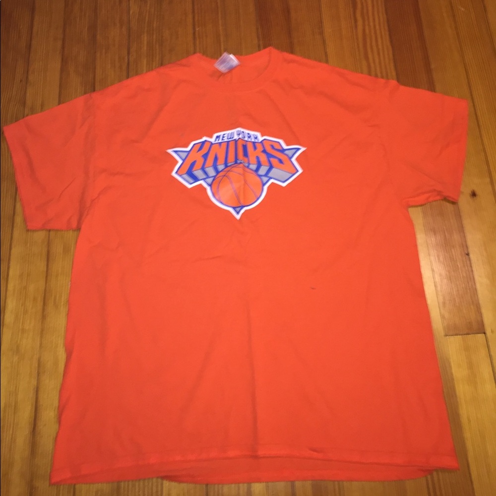 Orang New York knicks tee