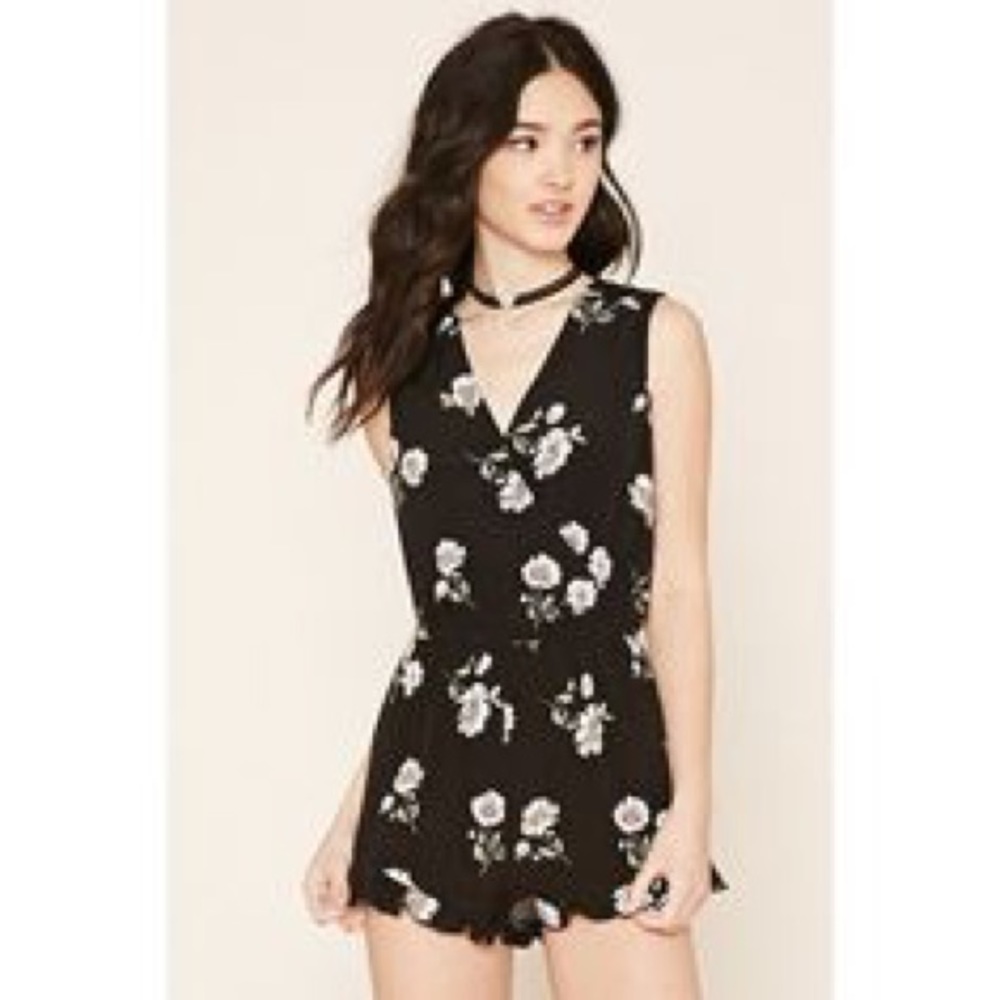 floral romper