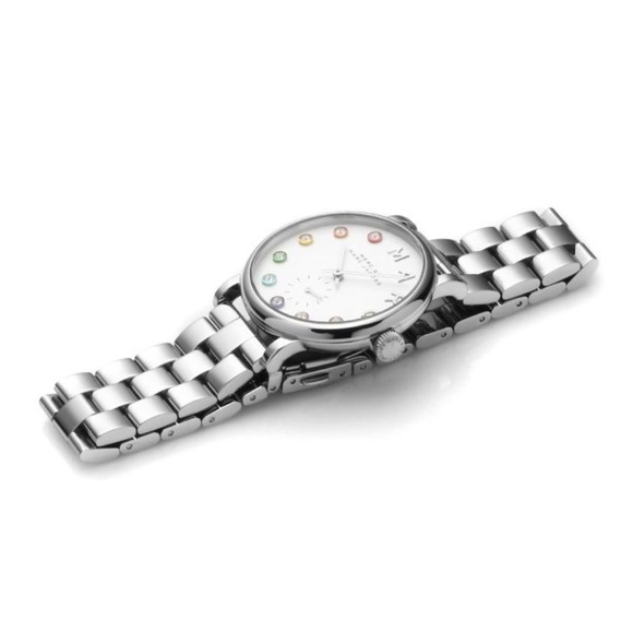 Marc by Marc Jacobs rainbow dexter silver watch - Picture 8 of 8