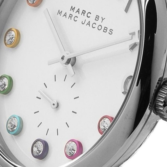 Marc by Marc Jacobs rainbow dexter silver watch - Picture 3 of 8