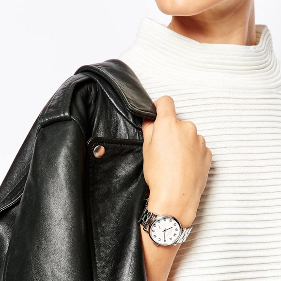 Marc by Marc Jacobs rainbow dexter silver watch - Picture 2 of 8