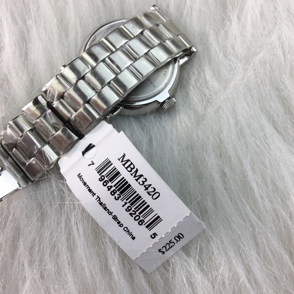 Marc by Marc Jacobs rainbow dexter silver watch - Picture 6 of 8