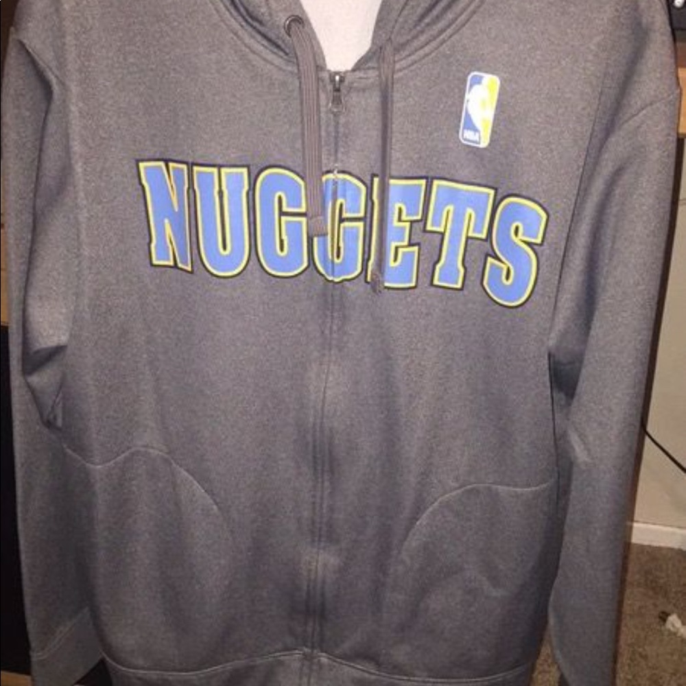 Denver Nuggets zip up hoodie