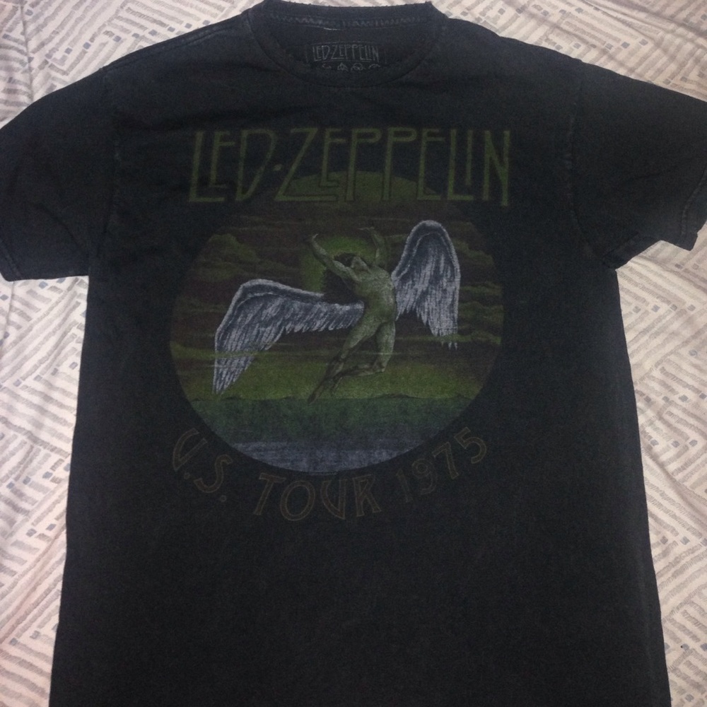 Led Zeppelin Faded Band Shirt