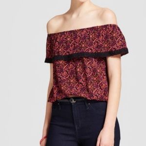Mossimo off the shoulder top