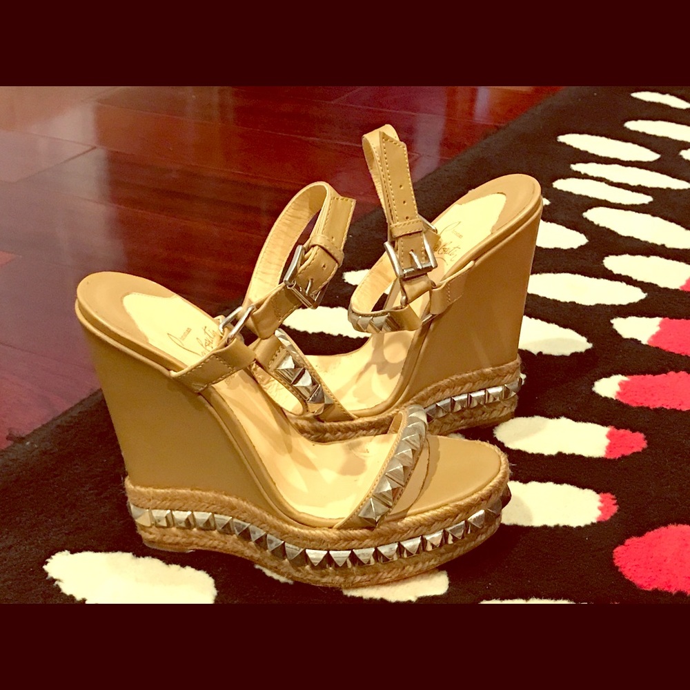 Cataclou 120 studded Patent-Leather Sandals