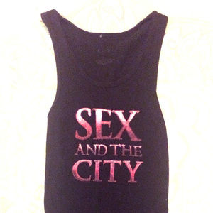 SEX AND THE CITY Ribbed Tank Small