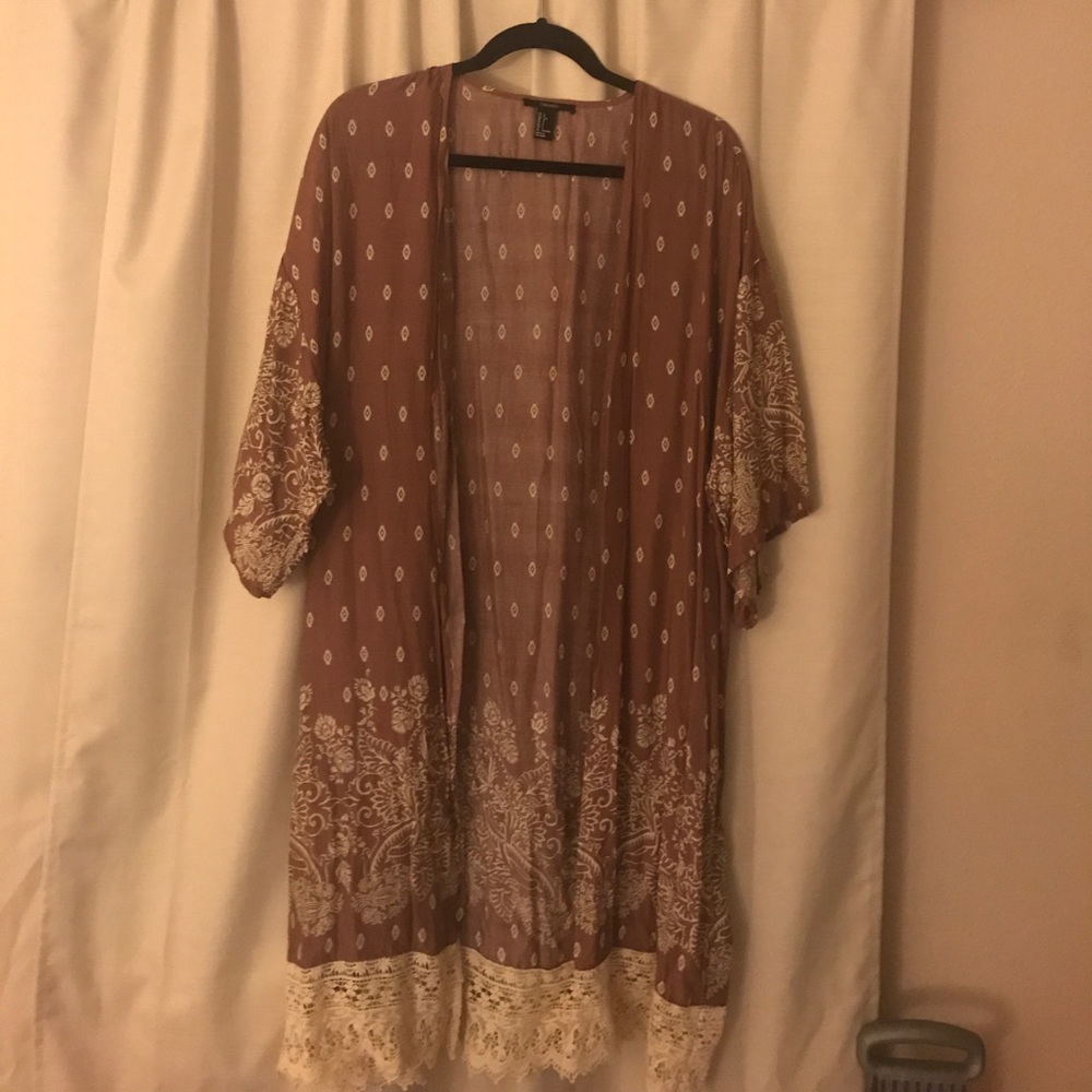 Forever 21 long Kimono