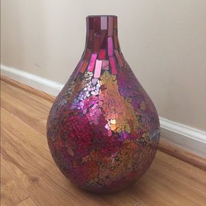 Multicolored vase