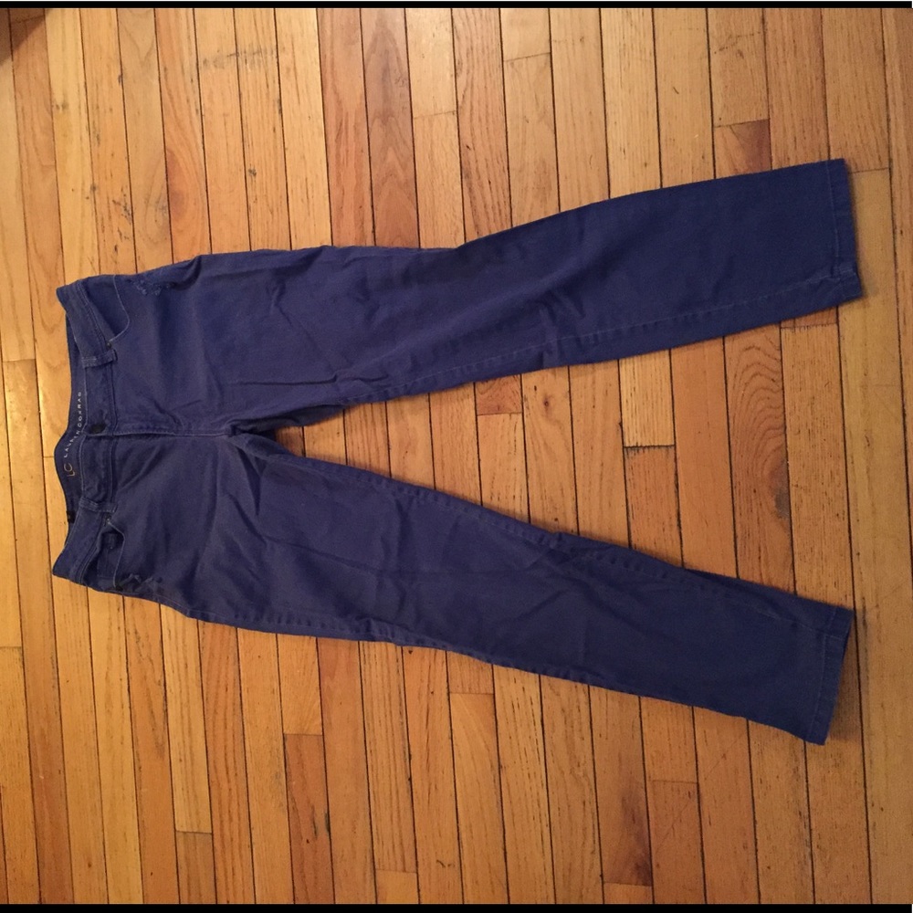 LC Lauren Conrad purple jeans