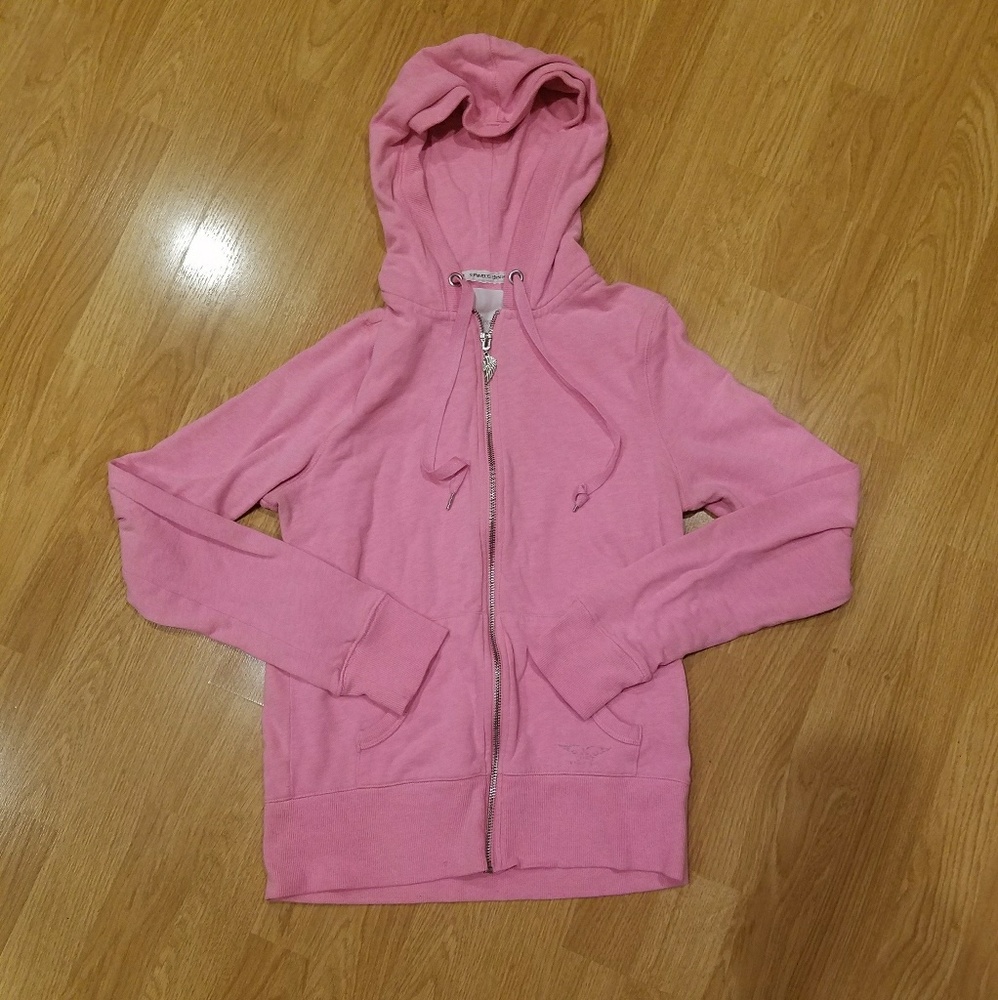 Pink Victoria's Secrent Model Hoodie