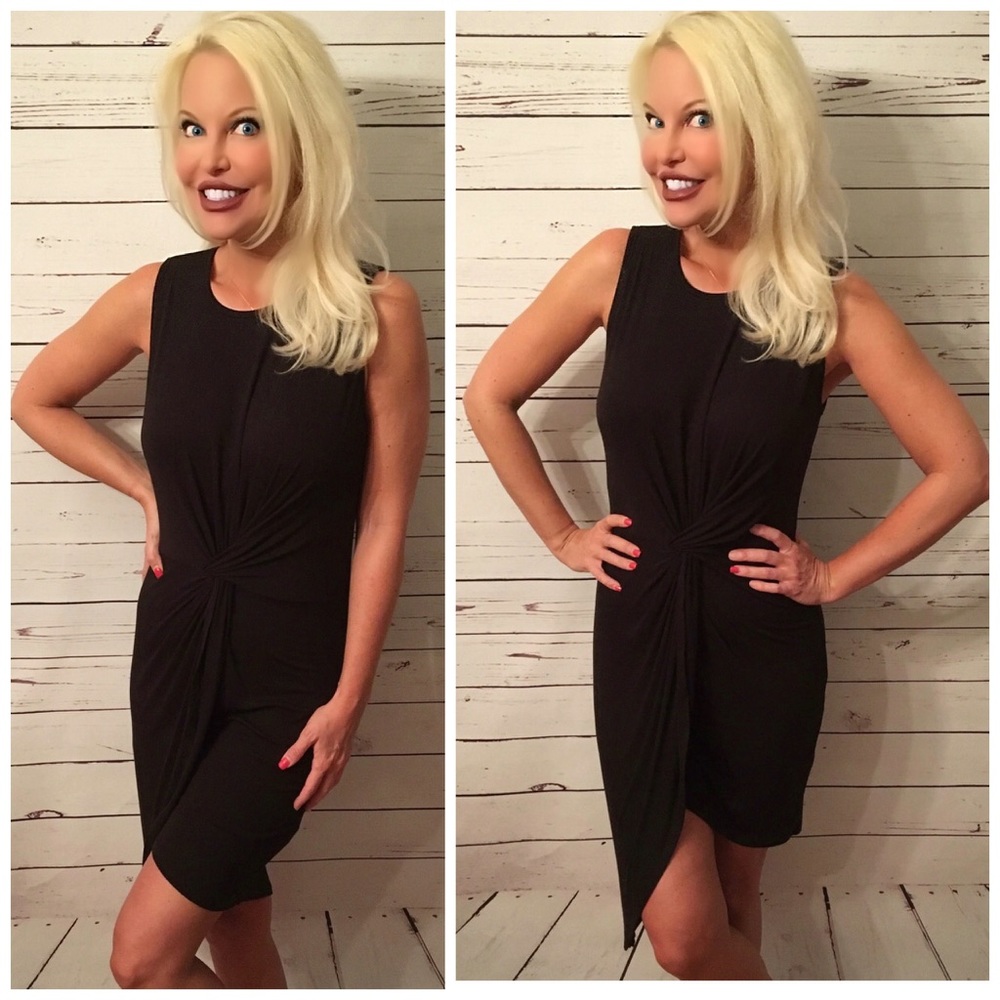 ❤️ LAST 2! Classic Ruche Asymmetric Hem Dress! - Picture 1 of 2