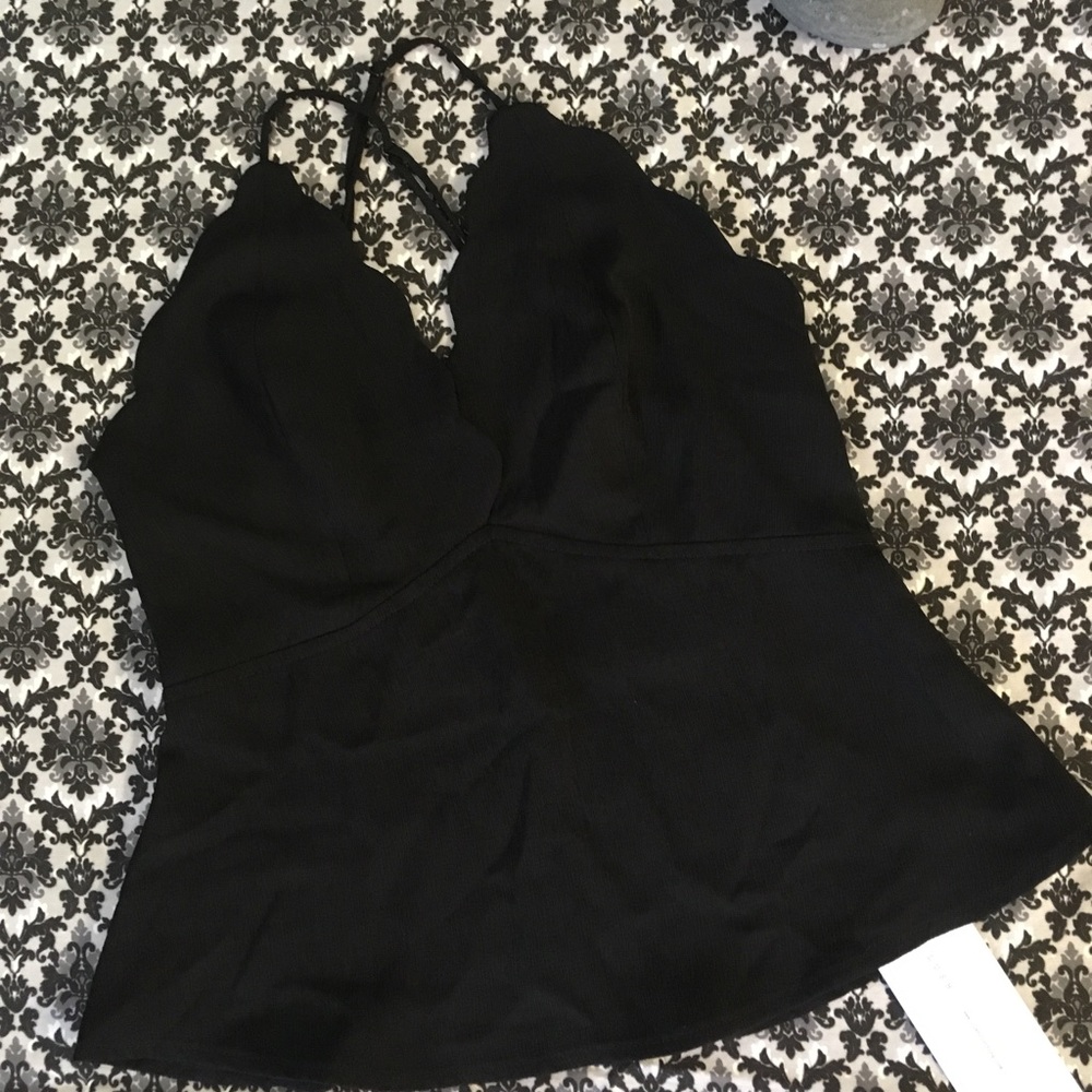 Black Lush tank top