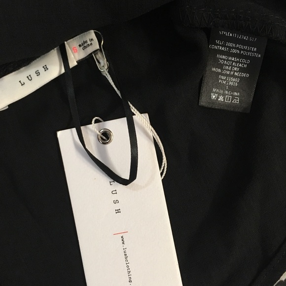 Black Lush tank top - Picture 4 of 8