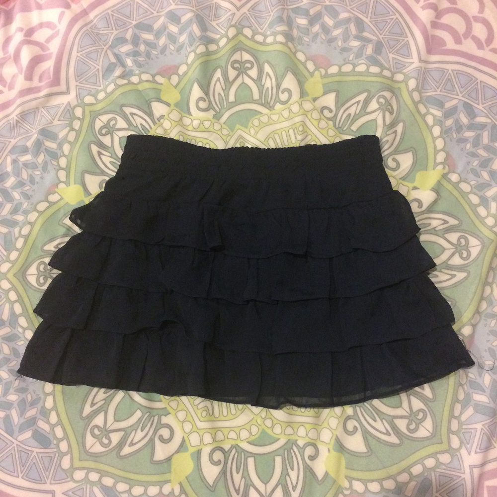 PRICE DROP!  Zenana Mini Skirt Blue