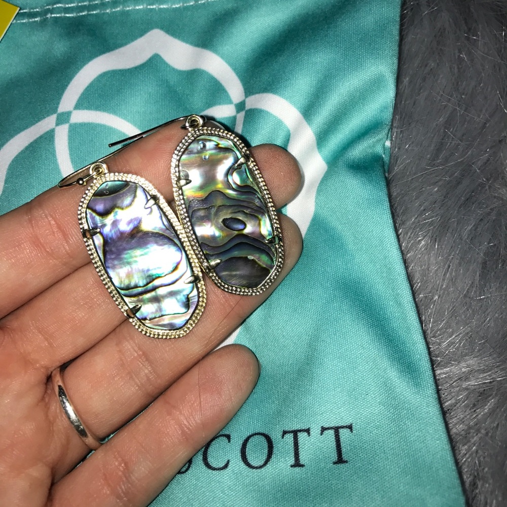 BACK TO SCHOOL SALE kendra scott abalone earrings