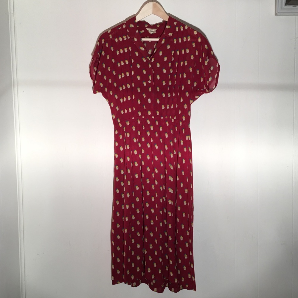 Vintage semi sheer dress