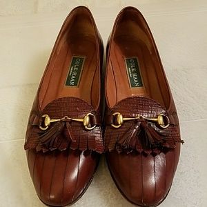 Vintage Cole Haan loafers shoes made in Italy