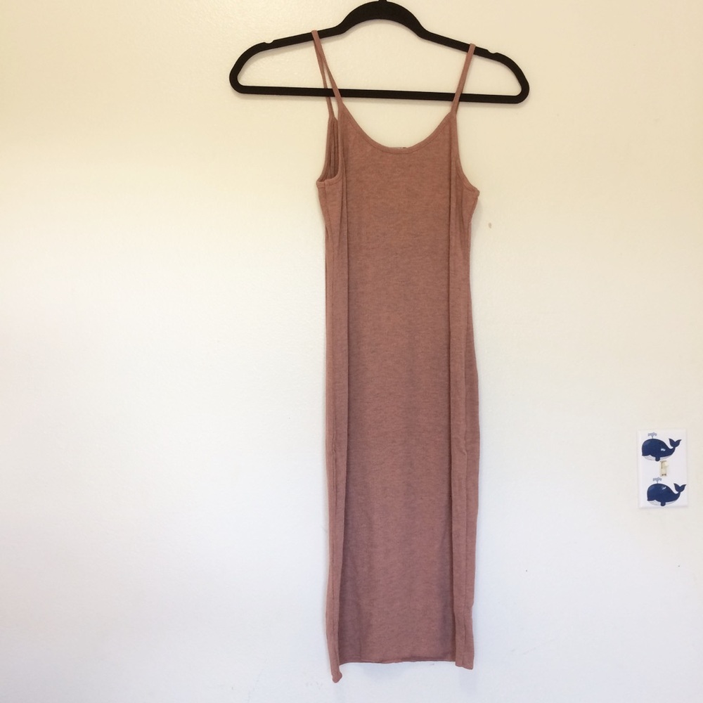 One Clothing Ribbed Bodycon Slip Dress - Picture 4 of 4