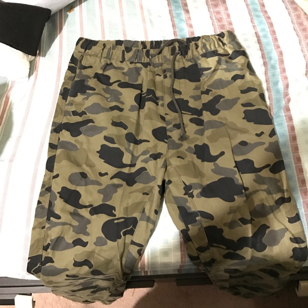 Camo joggers