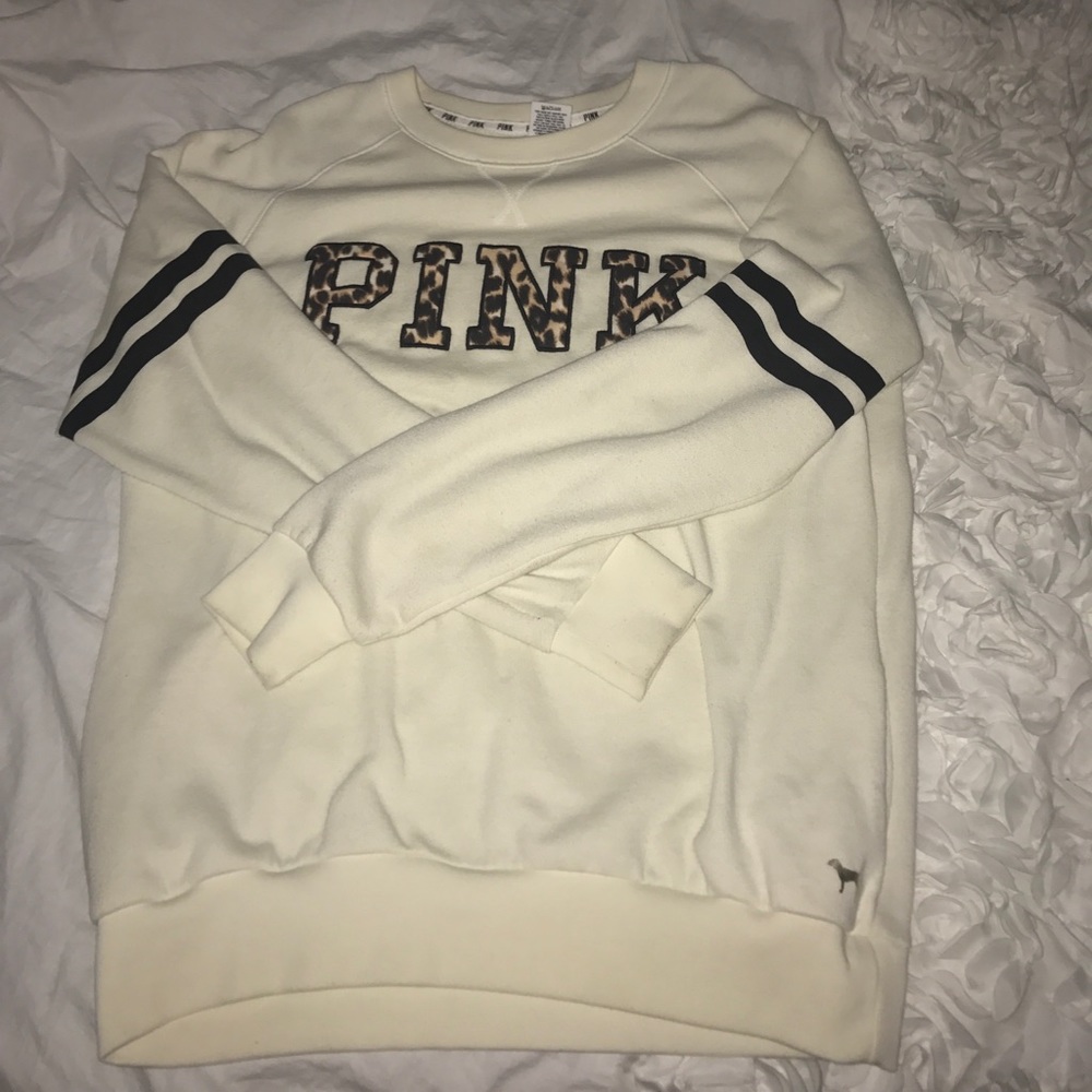 PINK Hoodie Crew Neck