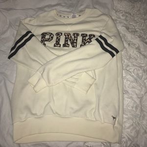 PINK Hoodie Crew Neck