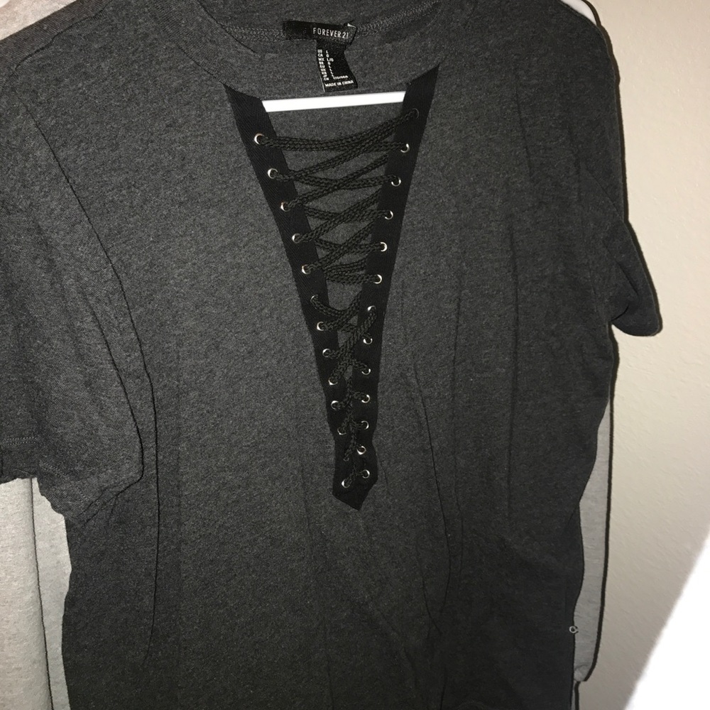 Forever21 deep v shirt